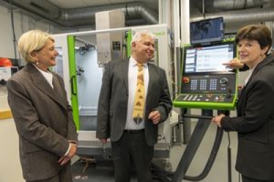 Metallwerkstatt volldigital ausgestattet  